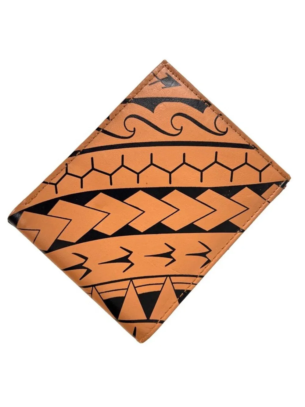 NA KOA Hawaiian Leather Wallet Polynesian Tribal Manu Tattoo Eugene Ta'ase